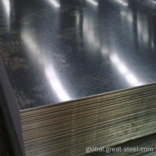 Cold Rolled Hot Dipped DC51D+Z Galvanized Steel Sheet